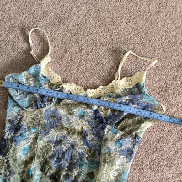 Vintage Y2K 2000s Fairy Whimsical Lace Sabrina Carpenter Babydoll Slip Dress M - Picture 5 of 7